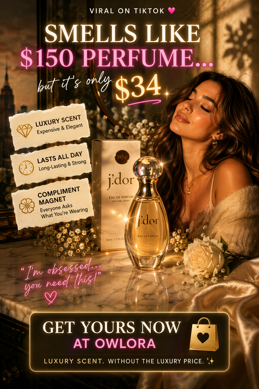 Luxury Perfume That Smells Like $150 — Only $34 😳