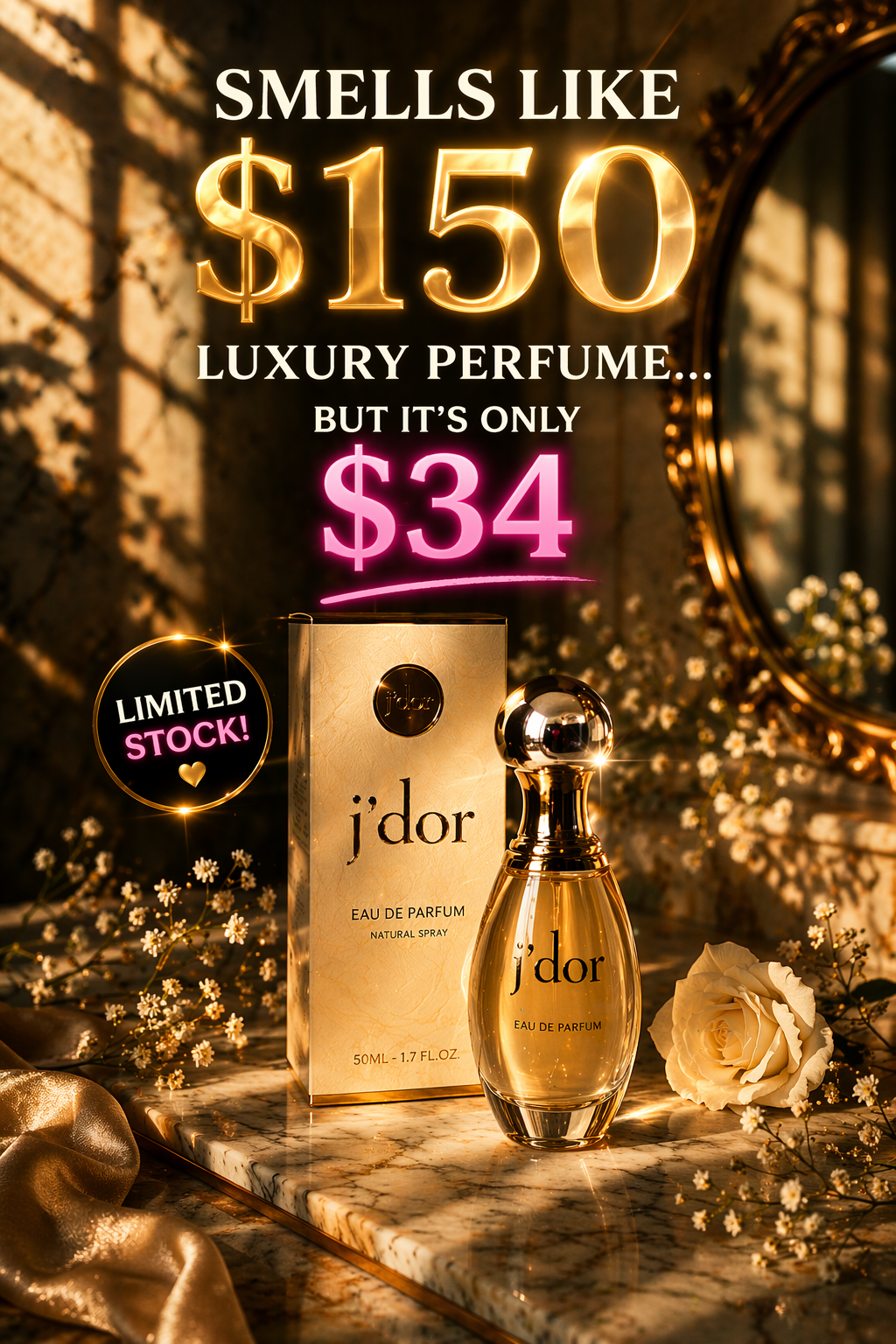 Luxury Perfume That Smells Like $150 — Only $34 😳